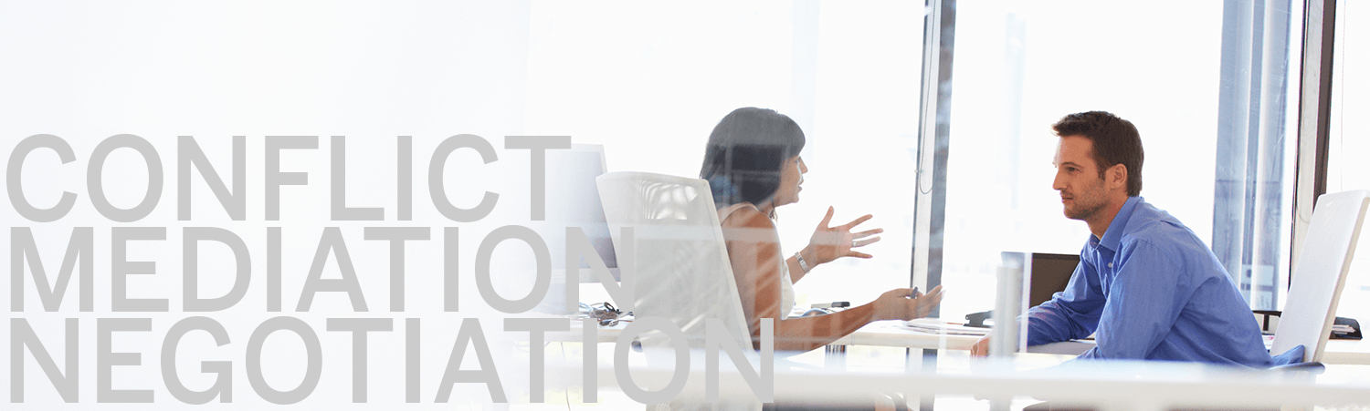 CONFLICT MEDIATION NEGOTIATION