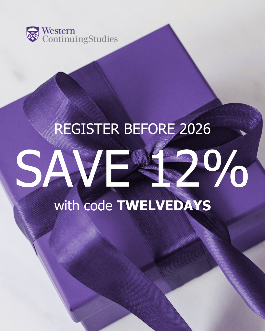 Use the code TWELVEDAYS at checkout from Dec 19 to 31