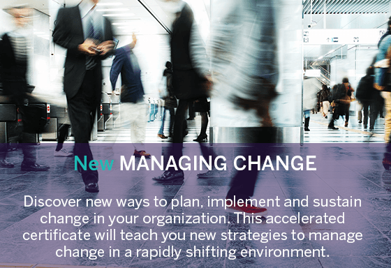 managing change new