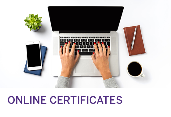 ONLINE certificates